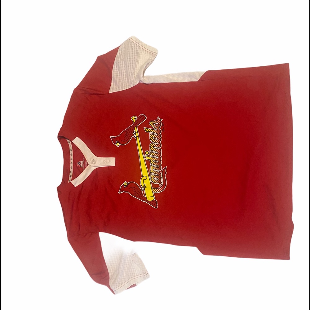 ST LOUIS CARDINALS JERSEY Shirt MAJESTIC